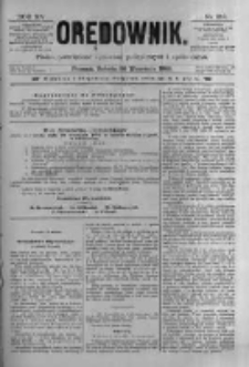 Orędownik: pismo poświęcone sprawom politycznym i spółecznym 1885.09.26 R.15 Nr219