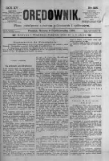 Orędownik: pismo poświęcone sprawom politycznym i sp&oacute;łecznym 1885.10.03 R.15 Nr225