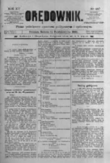 Orędownik: pismo poświęcone sprawom politycznym i spółecznym 1885.10.17 R.15 Nr237