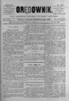 Orędownik: pismo poświęcone sprawom politycznym i sp&oacute;łecznym 1885.10.22 R.15 Nr241