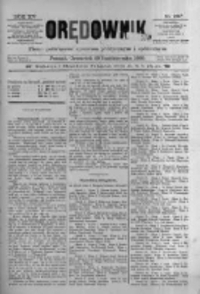 Orędownik: pismo poświęcone sprawom politycznym i spółecznym 1885.10.29 R.15 Nr247