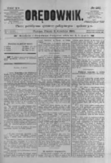 Orędownik: pismo poświęcone sprawom politycznym i sp&oacute;łecznym 1885.12.11 R.15 Nr283