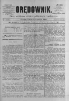 Orędownik: pismo poświęcone sprawom politycznym i spółecznym 1885.12.11 R.15 Nr283