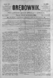 Orędownik: pismo poświęcone sprawom politycznym i spółecznym 1885.12.19 R.15 Nr290