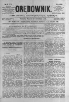 Orędownik: pismo poświęcone sprawom politycznym i sp&oacute;łecznym 1885.12.25 R.15 Nr295