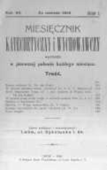 Miesięcznik Katechetyczny i Wychowawczy. 1918 R.7 nr3