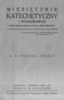 Miesięcznik Katechetyczny i Wychowawczy. 1939 R.28 nr6-7