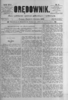 Orędownik: pismo poświęcone sprawom politycznym i spółecznym. 1886.01.08 R.16 nr5