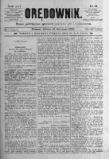 Orędownik: pismo poświęcone sprawom politycznym i spółecznym. 1886.01.16 R.16 nr12