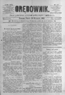 Orędownik: pismo poświęcone sprawom politycznym i sp&oacute;łecznym. 1886.01.22 R.16 nr17