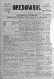 Orędownik: pismo poświęcone sprawom politycznym i sp&oacute;łecznym. 1886.01.30 R.16 nr24