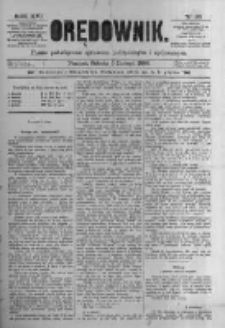 Orędownik: pismo poświęcone sprawom politycznym i sp&oacute;łecznym. 1886.02.06 R.16 nr29