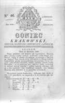Goniec Krakowski: dziennik polityczny, historyczny i literacki. 1829.04.16 nr46