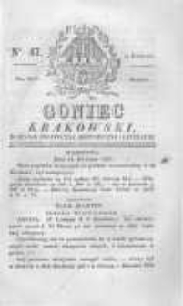 Goniec Krakowski: dziennik polityczny, historyczny i literacki. 1829.04.18 nr47