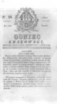 Goniec Krakowski: dziennik polityczny, historyczny i literacki. 1829.05.09 nr56