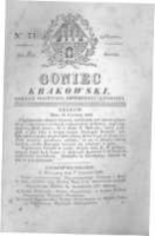 Goniec Krakowski: dziennik polityczny, historyczny i literacki. 1829.06.13 nr71