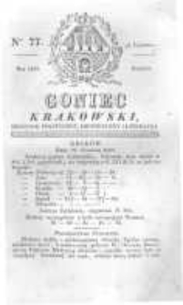 Goniec Krakowski: dziennik polityczny, historyczny i literacki. 1829.06.27 nr77