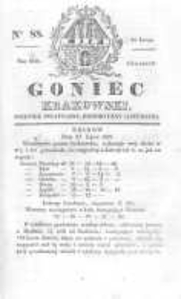 Goniec Krakowski: dziennik polityczny, historyczny i literacki. 1829.07.23 nr88