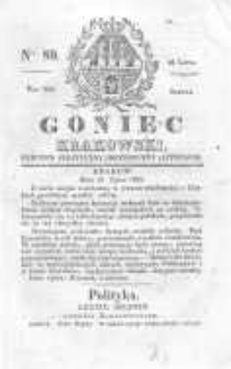 Goniec Krakowski: dziennik polityczny, historyczny i literacki. 1829.07.25 nr89