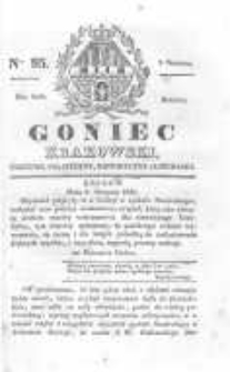 Goniec Krakowski: dziennik polityczny, historyczny i literacki. 1829.08.08 nr95