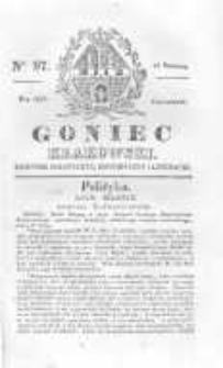 Goniec Krakowski: dziennik polityczny, historyczny i literacki. 1829.08.13 nr97
