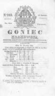 Goniec Krakowski: dziennik polityczny, historyczny i literacki. 1829.08.27 nr103