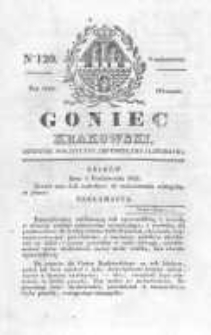 Goniec Krakowski: dziennik polityczny, historyczny i literacki. 1829.10.06 nr120
