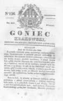 Goniec Krakowski: dziennik polityczny, historyczny i literacki. 1829.10.20 nr126