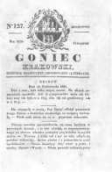 Goniec Krakowski: dziennik polityczny, historyczny i literacki. 1829.10.22 nr127