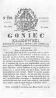 Goniec Krakowski: dziennik polityczny, historyczny i literacki. 1829.10.27 nr129
