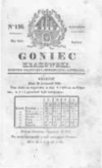Goniec Krakowski: dziennik polityczny, historyczny i literacki. 1829.11.12 nr136