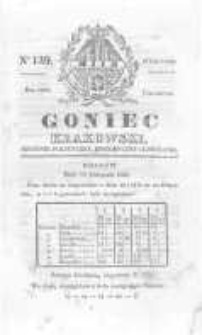 Goniec Krakowski: dziennik polityczny, historyczny i literacki. 1829.11.19 nr139