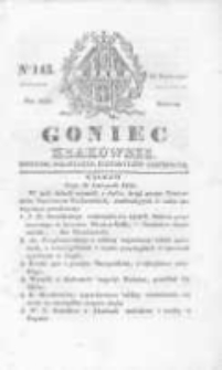 Goniec Krakowski: dziennik polityczny, historyczny i literacki. 1829.11.28 nr143