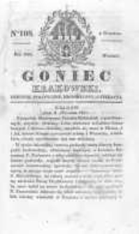 Goniec Krakowski: dziennik polityczny, historyczny i literacki. 1829.09.08 nr108