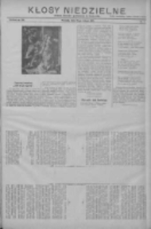 Kłosy Niedzielne: dodatek literacki i powieściowy do "Orędownika" 1912.02.18 Nr7