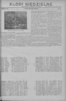 Kłosy Niedzielne: dodatek literacki i powieściowy do "Orędownika" 1912.05.05 Nr18