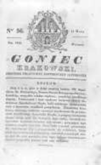 Goniec Krakowski: dziennik polityczny, historyczny i literacki. 1830.05.11 nr56