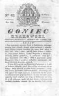 Goniec Krakowski: dziennik polityczny, historyczny i literacki. 1830.05.25 nr62