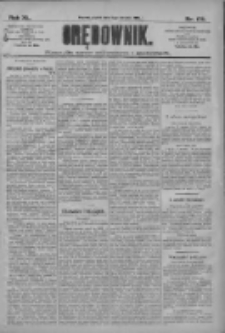 Orędownik: pismo dla spraw politycznych i społecznych 1910.08.05 R.40 Nr178