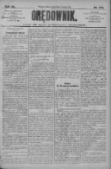 Orędownik: pismo dla spraw politycznych i społecznych 1910.08.23 R.40 Nr192