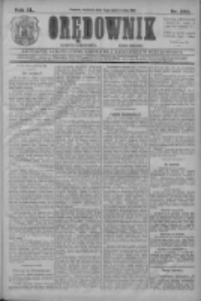 Orędownik: najstarsze ludowe pismo narodowe i katolickie w Wielkopolsce 1910.10.02 R.40 Nr226