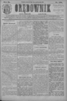 Orędownik: najstarsze ludowe pismo narodowe i katolickie w Wielkopolsce 1910.10.06 R.40 Nr229