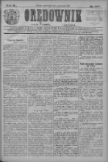 Orędownik: najstarsze ludowe pismo narodowe i katolickie w Wielkopolsce 1910.10.15 R.40 Nr237