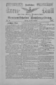Amtliches Kreis-Blatt für den Kreis Neutomischel: zugleich Neutomischeler Hopfenzeitung 1897.02.19 Nr15