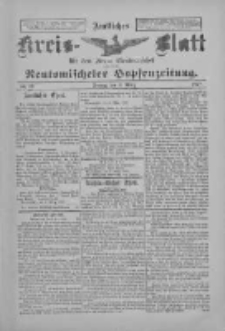 Amtliches Kreis-Blatt für den Kreis Neutomischel: zugleich Neutomischeler Hopfenzeitung 1897.03.05 Nr19