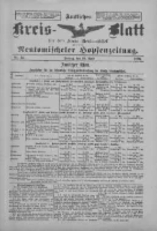 Amtliches Kreis-Blatt f&uuml;r den Kreis Neutomischel: zugleich Neutomischeler Hopfenzeitung 1897.04.30 Nr34