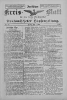 Amtliches Kreis-Blatt für den Kreis Neutomischel: zugleich Neutomischeler Hopfenzeitung 1897.05.07 Nr36
