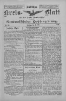 Amtliches Kreis-Blatt für den Kreis Neutomischel: zugleich Neutomischeler Hopfenzeitung 1897.05.18 Nr39