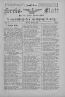 Amtliches Kreis-Blatt für den Kreis Neutomischel: zugleich Neutomischeler Hopfenzeitung 1897.06.11 Nr45