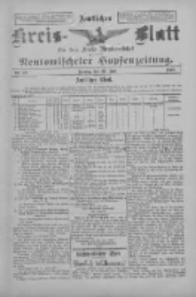 Amtliches Kreis-Blatt für den Kreis Neutomischel: zugleich Neutomischeler Hopfenzeitung 1897.07.30 Nr59